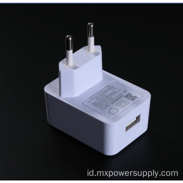 DC5V2.4A Korea Plug Travel Adapter dengan KC KCC